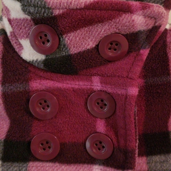 𝅺old Navy Plaid Fleece Jacket - Picture 6 of 8